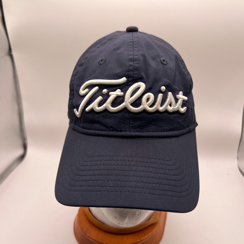 Titleist Navy Blue Golf Hat The Legacy Club Alaqua Lakes Adjustable Strapback